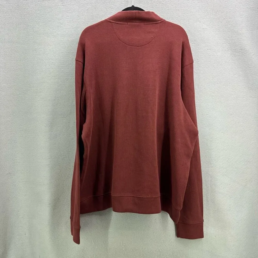 Duluth NWOT Men's Class Act Rib 1/4 Zip Mock size XXL